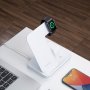 Беспроводное ЗУ, 20W, 3 в 1 Charging Stand Neo: iPhone, Apple Watch, Airpods, Deppa, белый