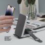 Беспроводное ЗУ, 20W, Charging Stand 2 в 1, Deppa, белый